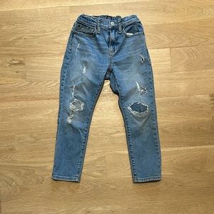 Gap destroyed denim baggy jeans, boys size 6